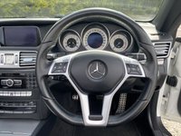 USED 2013 13 MERCEDES-BENZ E-CLASS 2.1 E220 CDI AMG SPORT 2d 170 BHP CONVERTIABLE AUTO Command Sat Nav Full Leather