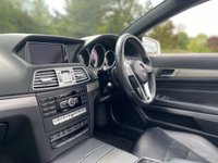USED 2013 13 MERCEDES-BENZ E-CLASS 2.1 E220 CDI AMG SPORT 2d 170 BHP CONVERTIABLE AUTO Command Sat Nav Full Leather