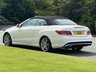 USED 2013 13 MERCEDES-BENZ E-CLASS 2.1 E220 CDI AMG SPORT 2d 170 BHP CONVERTIABLE AUTO Command Sat Nav Full Leather