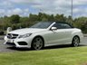 USED 2013 13 MERCEDES-BENZ E-CLASS 2.1 E220 CDI AMG SPORT 2d 170 BHP CONVERTIABLE AUTO Command Sat Nav Full Leather