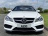 USED 2013 13 MERCEDES-BENZ E-CLASS 2.1 E220 CDI AMG SPORT 2d 170 BHP CONVERTIABLE AUTO Command Sat Nav Full Leather
