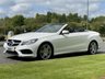 USED 2013 13 MERCEDES-BENZ E-CLASS 2.1 E220 CDI AMG SPORT 2d 170 BHP CONVERTIABLE AUTO Command Sat Nav Full Leather