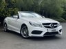 USED 2013 13 MERCEDES-BENZ E-CLASS 2.1 E220 CDI AMG SPORT 2d 170 BHP CONVERTIABLE AUTO Command Sat Nav Full Leather