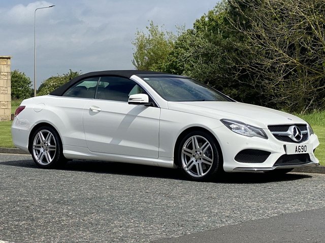 2013 13 Mercedes-Benz E-Class 2.1 E220 CDI AMG SPORT 2d 170 BHP CONVERTIABLE AUTO