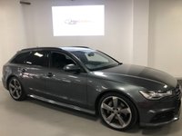 USED 2015 15 AUDI A6 3.0 AVANT TDI QUATTRO BLACK EDITION 5d 268 BHP * FRONT & REAR PARK SENSORS * PARKING AID * PRIVACY GLASS * CRUISE CONTROL * MOT FEB 22 * 2 KEYS *