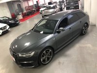 USED 2015 15 AUDI A6 3.0 AVANT TDI QUATTRO BLACK EDITION 5d 268 BHP * FRONT & REAR PARK SENSORS * PARKING AID * PRIVACY GLASS * CRUISE CONTROL * MOT FEB 22 * 2 KEYS *