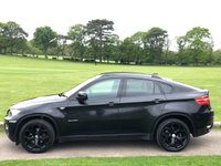 USED 2013 63 BMW X6 3.0 XDRIVE30D 4d 241 BHP ALL BLACK DE-CHROMED