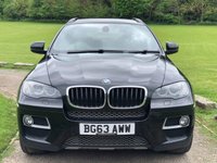 USED 2013 63 BMW X6 3.0 XDRIVE30D 4d 241 BHP ALL BLACK DE-CHROMED
