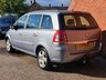 USED 2008 08 VAUXHALL ZAFIRA 1.8 EXCLUSIV 5d 139 BHP 7 SEATS