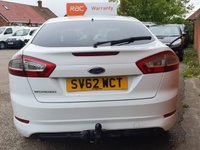 USED 2013 62 FORD MONDEO 2.0 ZETEC BUSINESS EDITION TDCI 5d 138 BHP 