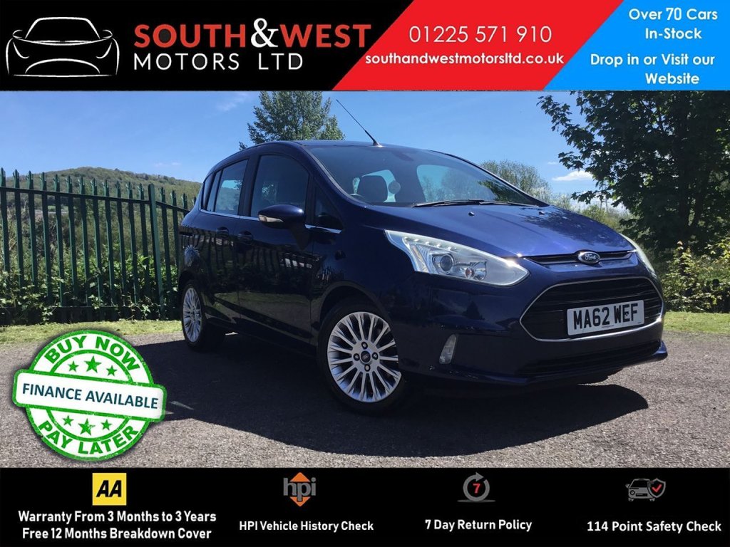 View our FORD B-MAX