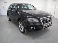 USED 2011 61 AUDI Q5 2.0 TDI QUATTRO S LINE SPECIAL EDITION 5d 141 BHP THIS AUDI Q5 S LINE IN BLACK PEARL EFFECT FINISH WITH FACTORY FITTED EXTRAS OF TECHNOLOGY PACK