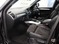 USED 2011 61 AUDI Q5 2.0 TDI QUATTRO S LINE SPECIAL EDITION 5d 141 BHP THIS AUDI Q5 S LINE IN BLACK PEARL EFFECT FINISH WITH FACTORY FITTED EXTRAS OF TECHNOLOGY PACK