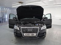 USED 2011 61 AUDI Q5 2.0 TDI QUATTRO S LINE SPECIAL EDITION 5d 141 BHP THIS AUDI Q5 S LINE IN BLACK PEARL EFFECT FINISH WITH FACTORY FITTED EXTRAS OF TECHNOLOGY PACK