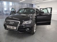 USED 2011 61 AUDI Q5 2.0 TDI QUATTRO S LINE SPECIAL EDITION 5d 141 BHP THIS AUDI Q5 S LINE IN BLACK PEARL EFFECT FINISH WITH FACTORY FITTED EXTRAS OF TECHNOLOGY PACK