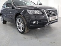 USED 2011 61 AUDI Q5 2.0 TDI QUATTRO S LINE SPECIAL EDITION 5d 141 BHP THIS AUDI Q5 S LINE IN BLACK PEARL EFFECT FINISH WITH FACTORY FITTED EXTRAS OF TECHNOLOGY PACK