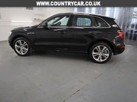 USED 2011 61 AUDI Q5 2.0 TDI QUATTRO S LINE SPECIAL EDITION 5d 141 BHP THIS AUDI Q5 S LINE IN BLACK PEARL EFFECT FINISH WITH FACTORY FITTED EXTRAS OF TECHNOLOGY PACK