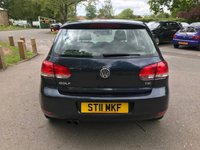 USED 2011 11 VOLKSWAGEN GOLF 1.4 MATCH TSI DSG 5d 121 BHP Great Value Full Service History Automatic Golf Match TSi