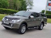 USED 2016 16 MITSUBISHI L200 2.4 DI-D 4X4 BARBARIAN DCB 178 BHP ** NO VAT * CANOPY + SAT NAV