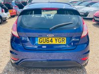 USED 2014 64 FORD FIESTA 1.2 STYLE 5d 59 BHP Low Mileage 5 door Petrol with Low Road Tax