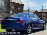USED 2017 17 MERCEDES-BENZ C CLASS 1.6 C200 D SPORT 4d 136 BHP 