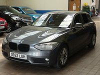USED 2013 62 BMW 1 SERIES 1.6 116D EFFICIENTDYNAMICS 5d 114 BHP &pound;0 ROAD TAX NICE TIDY EXAMPLE