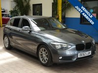 USED 2013 62 BMW 1 SERIES 1.6 116D EFFICIENTDYNAMICS 5d 114 BHP &pound;0 ROAD TAX NICE TIDY EXAMPLE