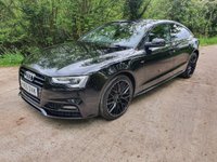 USED 2016 65 AUDI A5 1.8 SPORTBACK TFSI BLACK EDITION PLUS 5d 175 BHP ZERO DEPOSIT FINANCE AVAILABLE