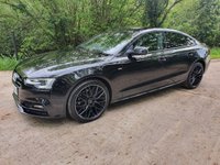 USED 2016 65 AUDI A5 1.8 SPORTBACK TFSI BLACK EDITION PLUS 5d 175 BHP ZERO DEPOSIT FINANCE AVAILABLE