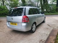 USED 2010 60 VAUXHALL ZAFIRA 1.6 EXCLUSIV 5d 113 BHP ZERO DEPOSIT FINANCE AVAILABLE