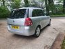 USED 2010 60 VAUXHALL ZAFIRA 1.6 EXCLUSIV 5d 113 BHP ZERO DEPOSIT FINANCE AVAILABLE