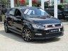 USED 2016 16 VOLKSWAGEN POLO 1.8 GTI DSG 5d 189 BHP Finished in DEEP BLACK with contrasting retro cloth trim. This Polo is quick and great fun to drive. The Polo is one of the best selling and popular small cars around. It is very comfortable and practical, with a distinct upmarket feel to it. Features include SAT NAV, 17" Alloys, DAB, 2 Keys, B/Tooth, Daytime Run Lights and much more. Dealer serviced at 15291 miles, 23417 miles, 23737 miles, 24072 miles and at 29147 on 6/3/2021. 12 months MOT.