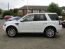 USED 2014 64 LAND ROVER FREELANDER 2.2 SD4 SE TECH 5d 190 BHP Finished in FUJI WHITE with contrasting FULL HEATED LEATHER Trim. The Land Rover Freelander comes from one of the most desirable brands currently on the market its spacious robust and well equiped as a mid sized family 4x4. This compact sport utility SUV comes with loads of features including HEATED LEATHER, SAT NAV, DAB RADIO, Rear Park sensors, Meridian Speakers, Headlight Washers, Cruise Control and much more. Dealer serviced at 6 miles, 61337 miles and on arrival at EMC at 72444 miles.