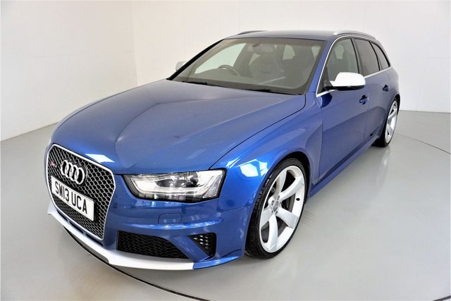 2013 13 Audi Rs4 Avant 4.2 RS4 AVANT FSI QUATTRO 5d AUTO 444 BHP-2 FORMER KEEPERS-HEATED BLACK NAPPA LEATHER-CRUISE CONTROL-SATNAV-PARKING SENSORS-BANG AND OLUFSEN SOUND-CLIMATE CONTROL-PRIVACY GLASS-ELECTRIC FOLDING MIRRORS-POWER TAILGATE-SPORTS EXHAUST-PRIVACY GLASS-ELECTRIC MEMORY SEAT
