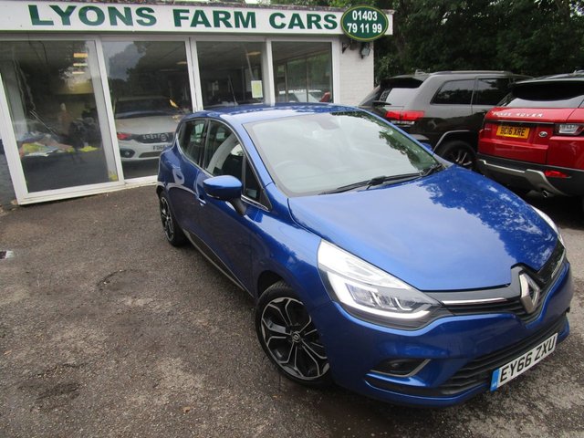 2016 66 Renault Clio 1.2 DYNAMIQUE S NAV TCE 5d 117 BHP *REVERSE CAMERA*