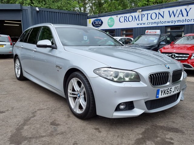 2015 65 BMW 5 SERIES 2.0 520D M SPORT TOURING 5d 188 BHP