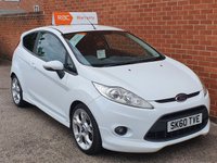 USED 2010 60 FORD FIESTA 1.6 ZETEC S 3d 118 BHP RAC WARRANTY- SUPERB CONDITION