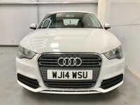 USED 2014 14 AUDI A1 1.2 TFSI SE 3d 84 BHP LOWTAX+INSURANCE,GLACIER WHITE