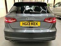 USED 2013 13 AUDI A3 1.8 TFSI QUATTRO S LINE 5d 178 BHP Over &pound;9000 Factory Fit Extras