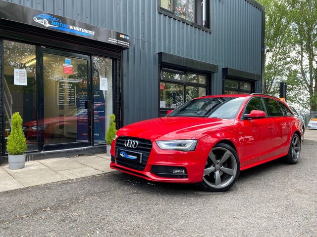 2014 64 Audi A4 2.0 AVANT TDI BLACK EDITION 5d 148 BHP