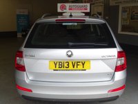 USED 2013 13 SKODA OCTAVIA 1.6 TDI ELEGANCE ESTATE DSG  AUTOMATIC..........SATNAV