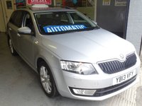 USED 2013 13 SKODA OCTAVIA 1.6 TDI ELEGANCE ESTATE DSG  AUTOMATIC..........SATNAV