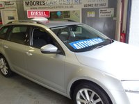 USED 2013 13 SKODA OCTAVIA 1.6 TDI ELEGANCE ESTATE DSG  AUTOMATIC..........SATNAV