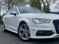 USED 2016 16 AUDI A3 1.6 TDI S LINE NAV 5d 109 BHP 