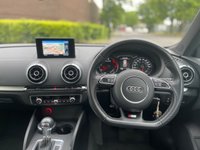 USED 2016 16 AUDI A3 1.6 TDI S LINE NAV 5d 109 BHP 