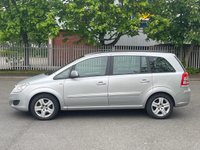 USED 2010 10 VAUXHALL ZAFIRA 1.8 EXCLUSIV 5d 140 BHP 