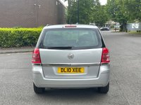 USED 2010 10 VAUXHALL ZAFIRA 1.8 EXCLUSIV 5d 140 BHP 