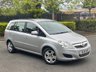 USED 2010 10 VAUXHALL ZAFIRA 1.8 EXCLUSIV 5d 140 BHP 