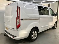 USED 2017 17 FORD TRANSIT CUSTOM 2.0 290 LIMITED LR DCB 129 BHP NO VAT-CREW CAB-LIMITED