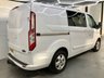 USED 2017 17 FORD TRANSIT CUSTOM 2.0 290 LIMITED LR DCB 129 BHP NO VAT-CREW CAB-LIMITED